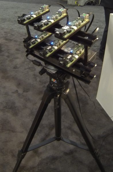 Multi-view capturing for lightfield computation